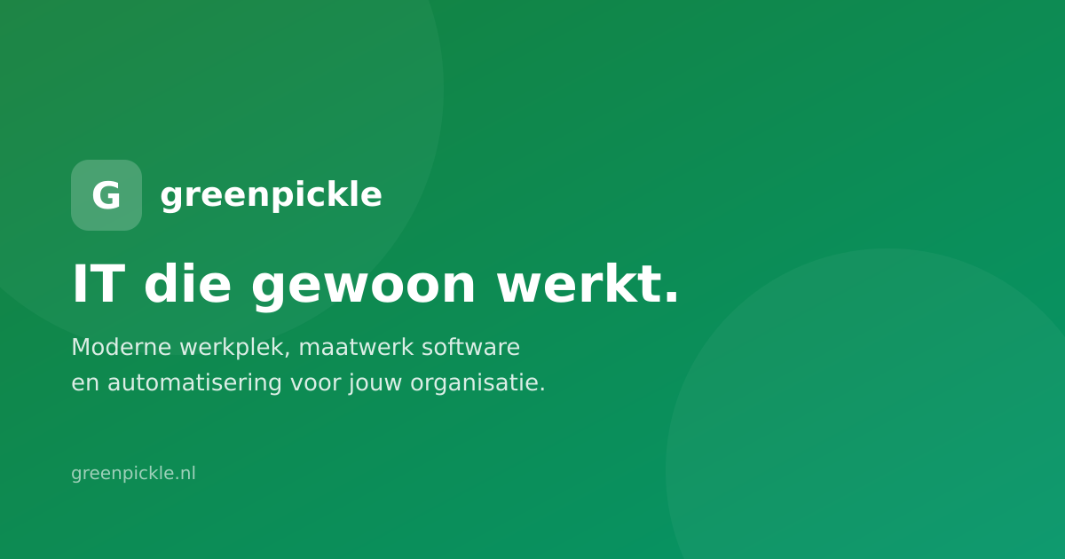 greenpickle.nl